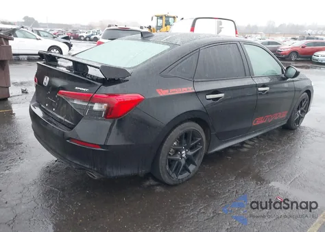 2022 Honda Civic Sport z USA, uszkodzony, nr VIN 2HGFE2F55NH536294
